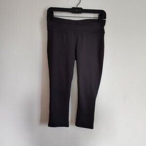 Ladies SZ S Ideology Grey Cropped Leggings